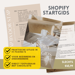 Image of Shopify Startgids